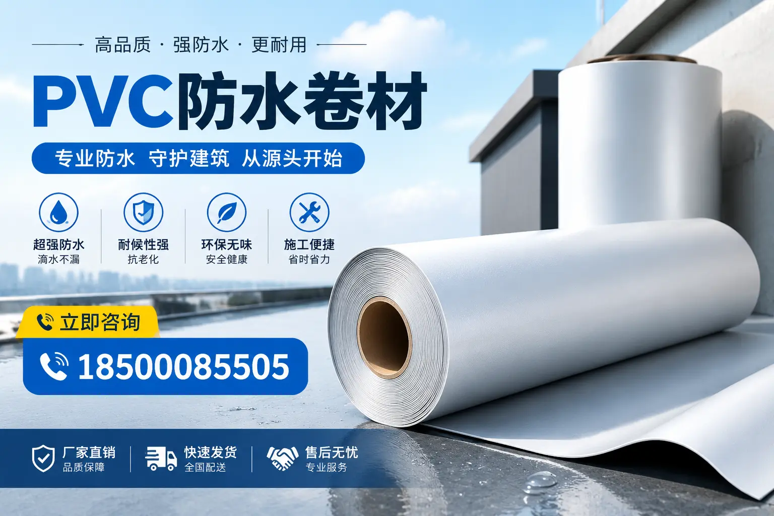 如何评估PVC防水卷材的性价比？铁岭消费者必看